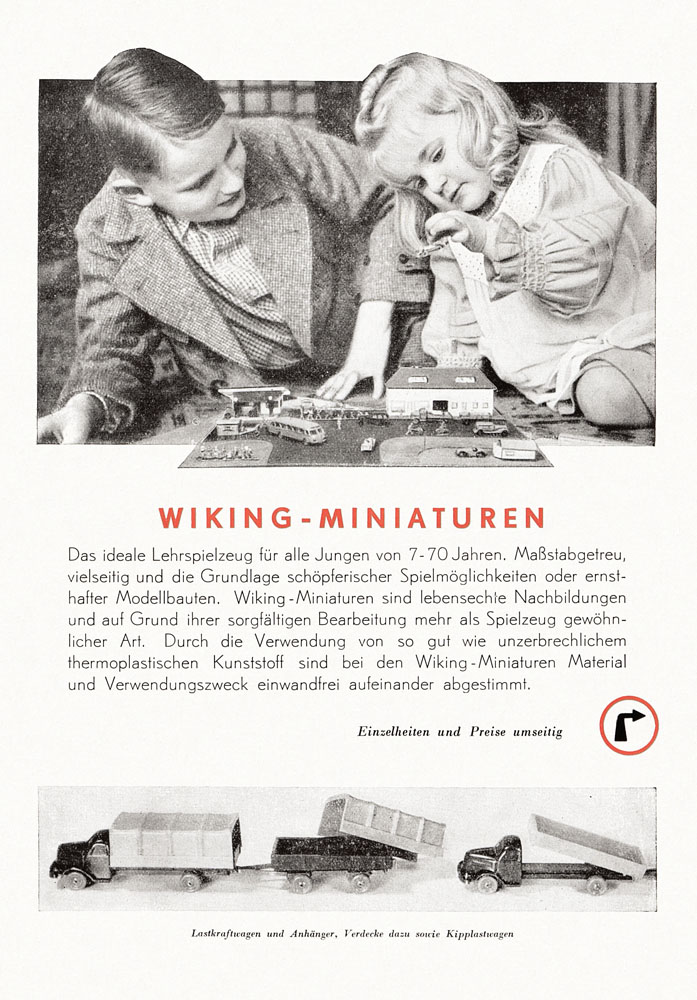 Wiking Preisliste 1951