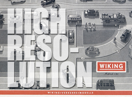 Wiking Katalog 1962, Wiking Modellbau Kataloge, Preisliste 1962, Bildpreisliste 1962, Verkehrsmodelle 1962