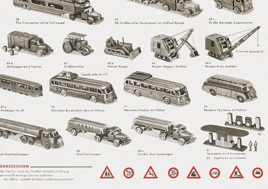 Wiking Verkehrsmodelle 1963, Wiking Modellbau Katalog 1963