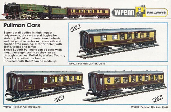 Wrenn Railways catalogue 1973