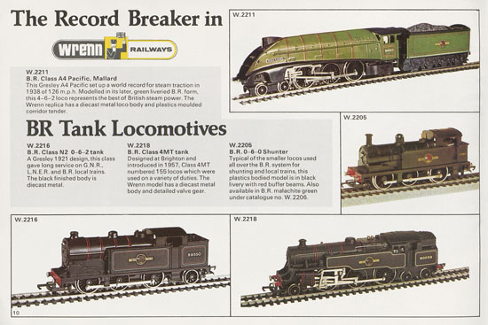 Wrenn Railways catalogue 1978