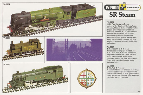 Wrenn Railways catalogue 1978