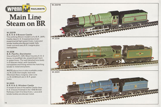 Wrenn Railways catalogue 1978