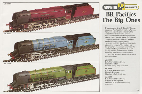 Wrenn Railways catalogue 1978