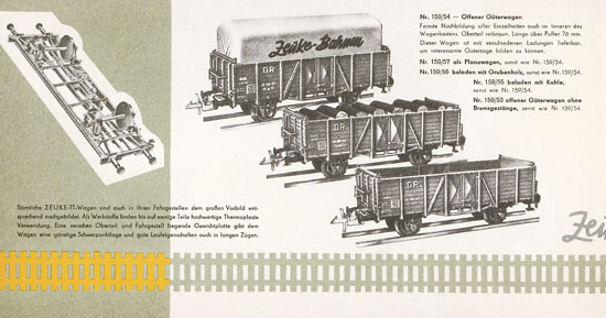 Zeuke-Bahnen Katalog 1959-1960