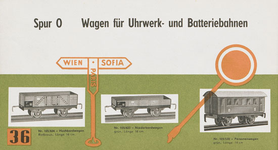 Zeuke-Bahnen Katalog 1961/1962