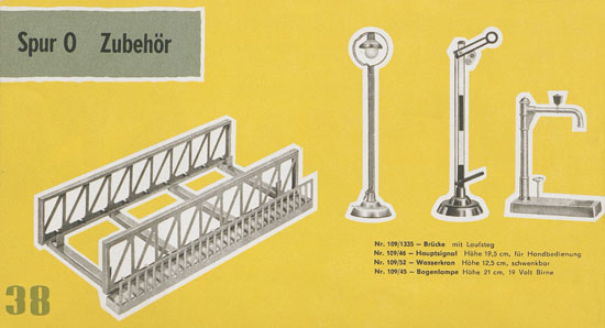 Zeuke-Bahnen Katalog 1961/1962