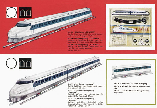 Zeuke TT-Bahnen Katalog 1967/1968