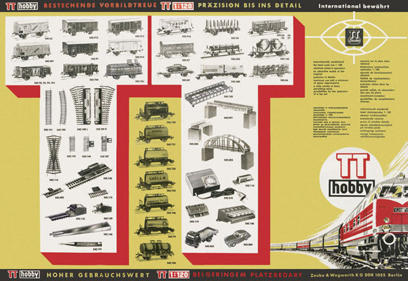 Zeuke TT-Hobby Faltblatt 1969