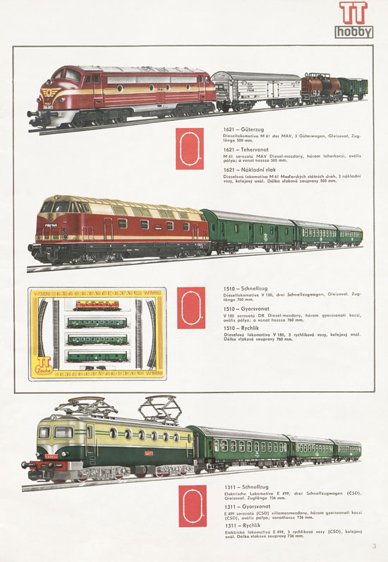 TT-Zeuke Katalog 1972/1973