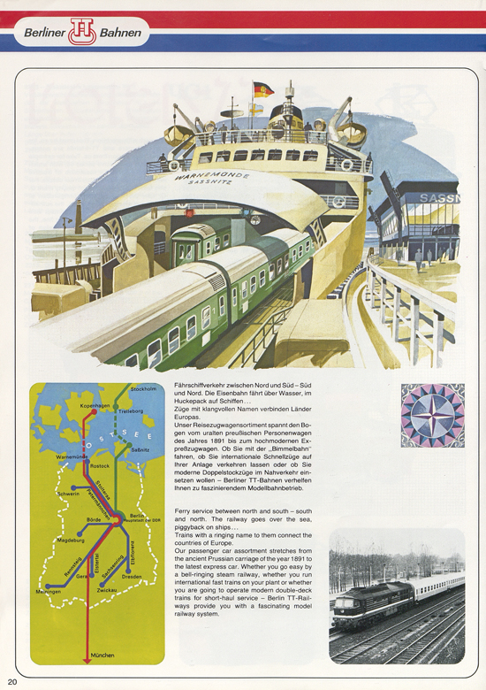 Berliner TT-Bahnen Katalog 1979