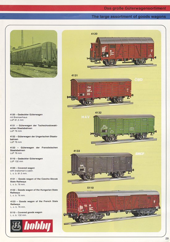 Berliner TT-Bahnen Katalog 1979