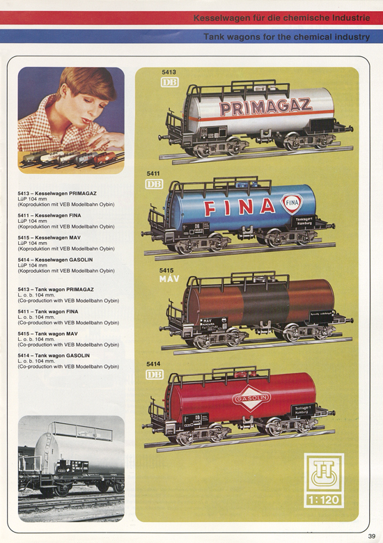 Berliner TT-Bahnen Katalog 1979