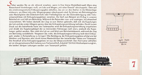 Zeuke Ins richtige Gleis mit der TT-Bahn 1963