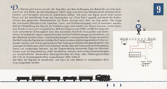 Zeuke Ins richtige Gleis mit der TT-Bahn 1963