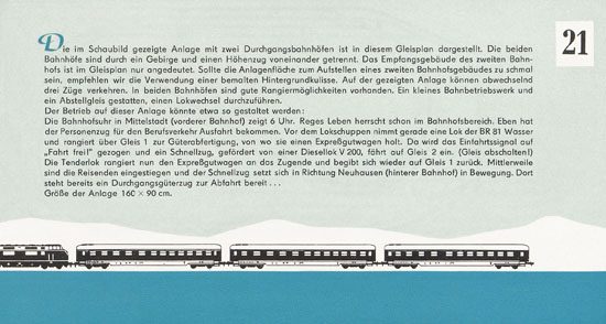 Zeuke Ins richtige Gleis mit der TT-Bahn 1963