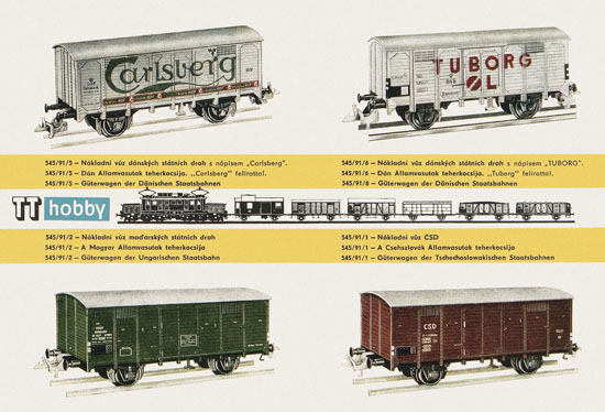 Zeuke TT-Bahnen Katalog 1967