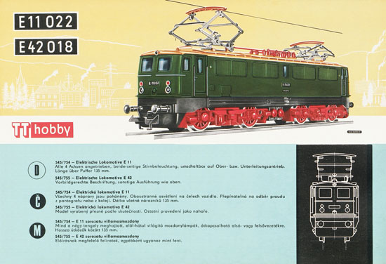 TT-Zeuke Katalog 1969-1970