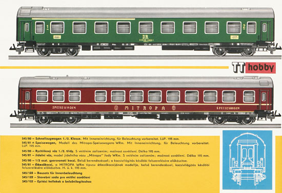 TT-Zeuke Katalog 1969-1970