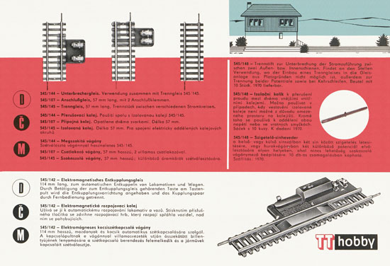 TT-Zeuke Katalog 1969-1970