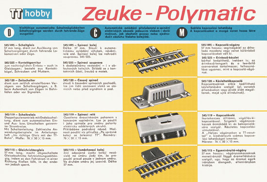 TT-Zeuke Katalog 1969-1970