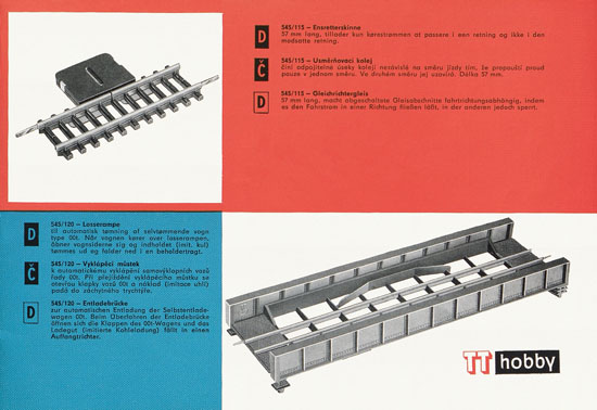 Zeuke TT-Hobby Neuheiten 1969