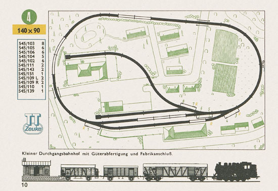 Zeuke Der Anfang mit der TT-Bahn 1969