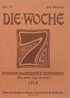 Die Woche Heft 45 1919