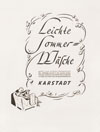 Karstadt Magazin Heft 17 1936