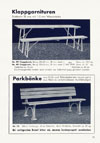 Gennerich Gartenmöbel Katalog 1963