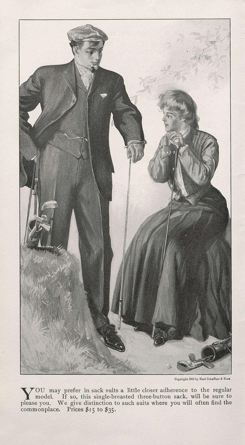 conradantiquario Hart Schaffner Marx Finest Clothes for Men catalog 1905