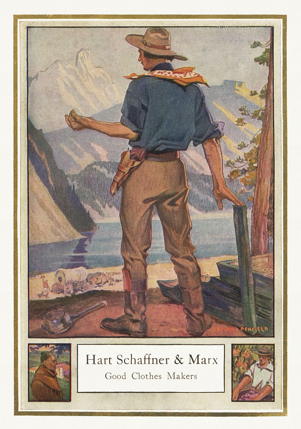 conradantiquario Hart Schaffner Marx Good clothes makers catalog 1912