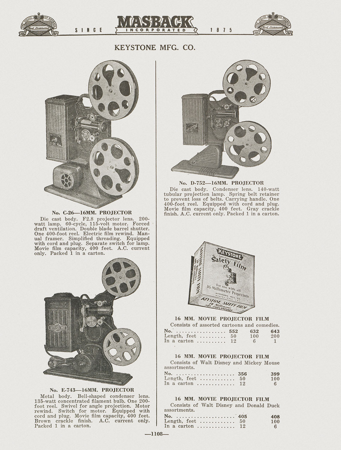conradantiquario Masback Toy Catalog 1947