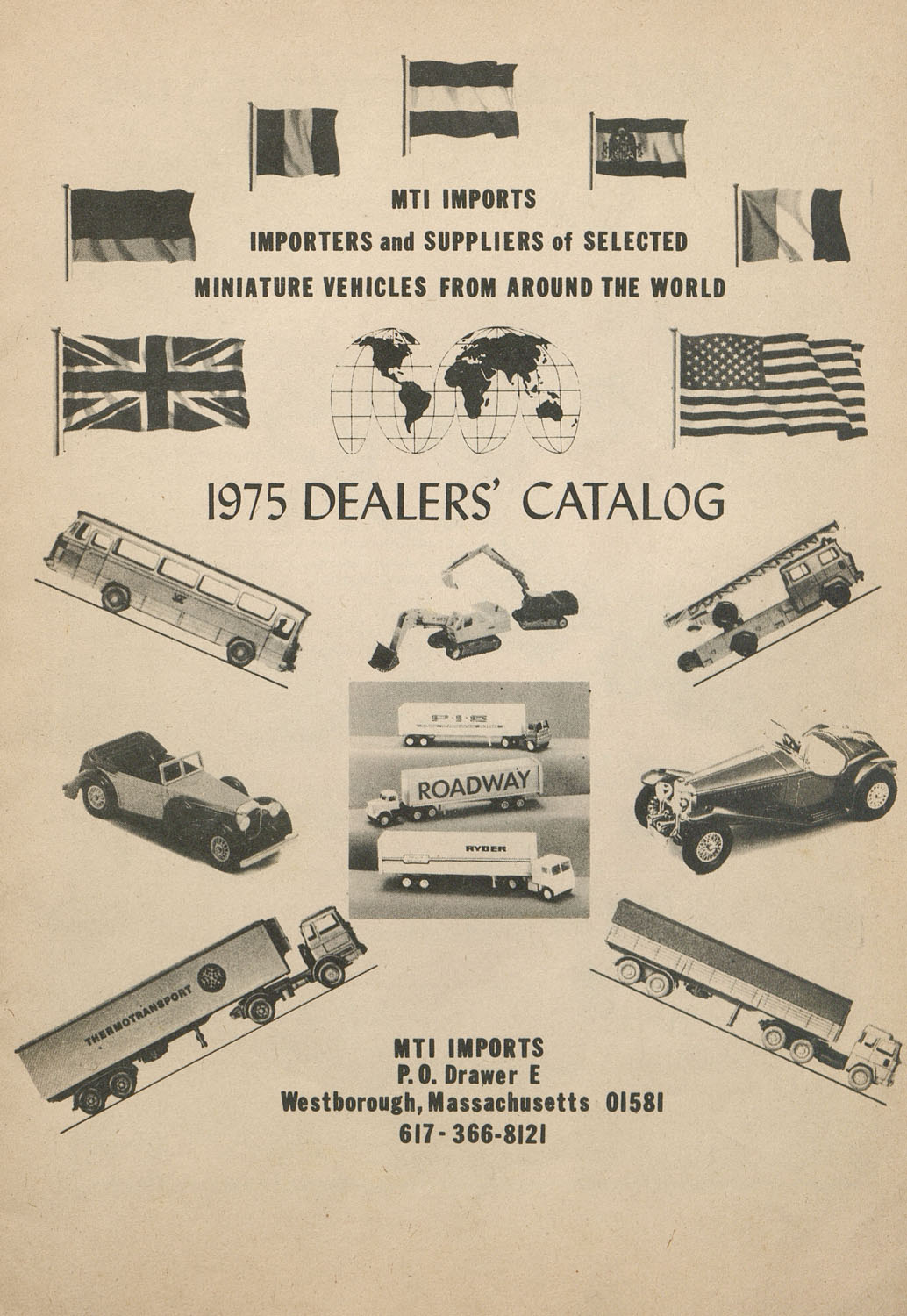 conradantiquario MTI Imports Miniature Vehicles catalog 1975