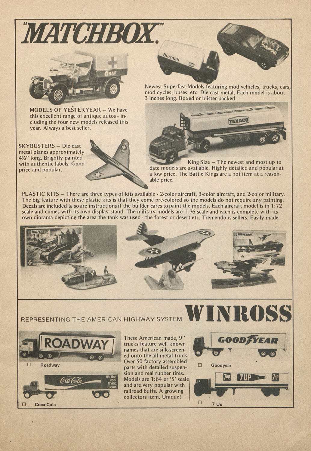 conradantiquario MTI Imports Miniature Vehicles catalog 1975