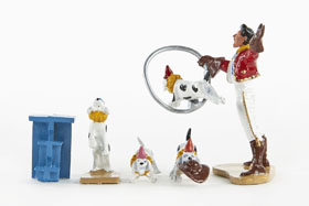 Britains Circus No. 8669 Hundedressur