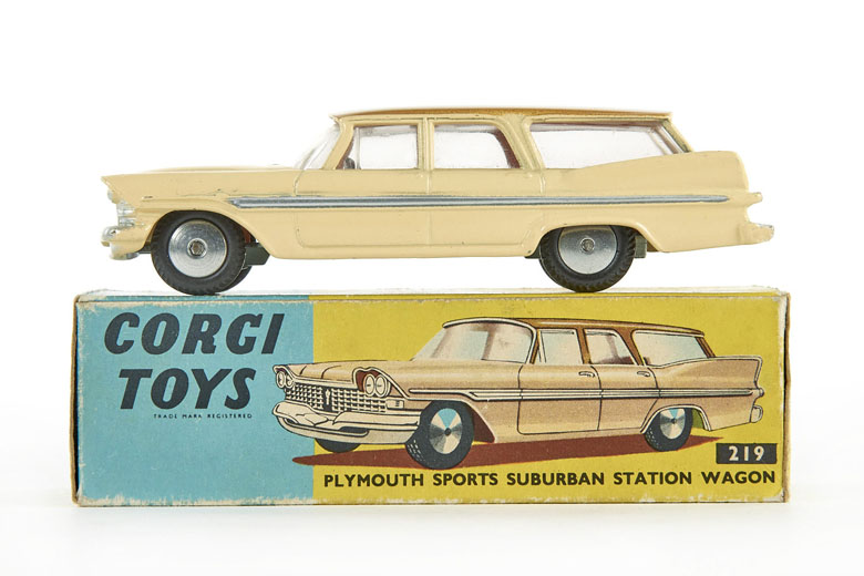 Corgi Toys 219 Plymouth Sports Suburban Station Wagon