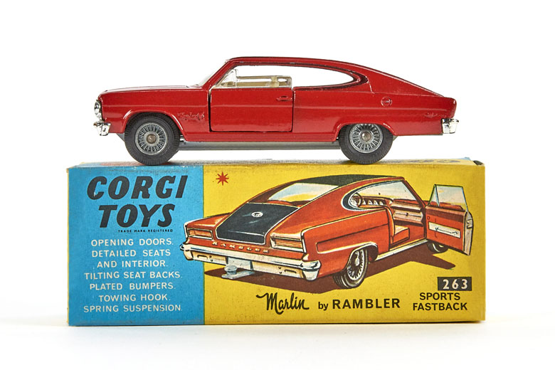 Corgi Toys 263 Rambler Marlin Sports Fastback