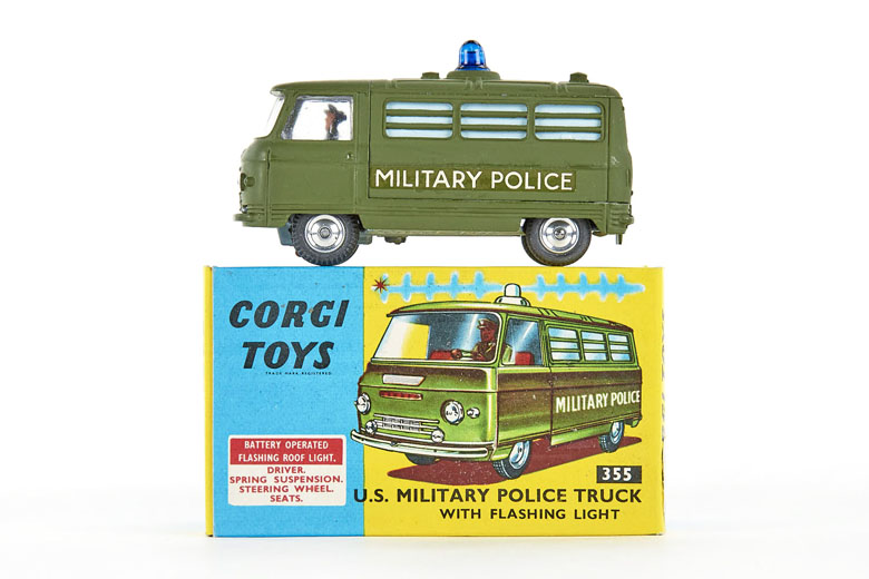 Corgi Toys 355 Commer U.S. Military Police Van