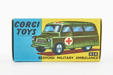 Corgi Toys 414 Bedford Military Ambulance OVP