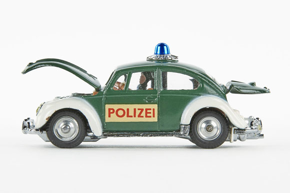 Corgi Toys 492 VW 1200 European Police