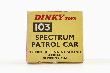 Dinky Toys 103 Spectrum Patrol Car OVP