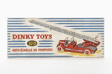 Dinky Toys 32 D Feuerwehr-Leiterwagen OVP