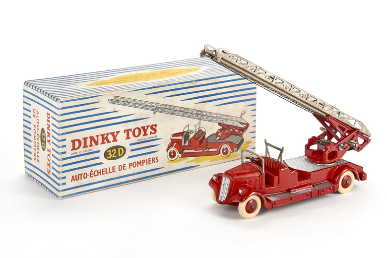 Dinky Toys 32 D Feuerwehr-Leiterwagen