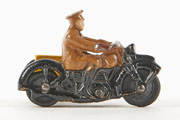 Dinky Toys 44 B Motorrad mit Beiwagen AA Patrol