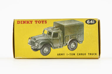 Dinky Toys 641 Army 1-ton Cargo Truck OVP