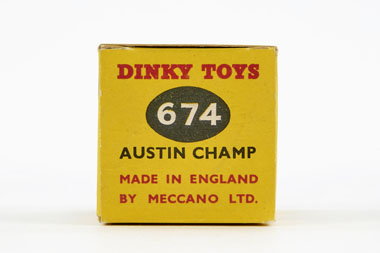 Dinky Toys 674 Austin Champ OVP