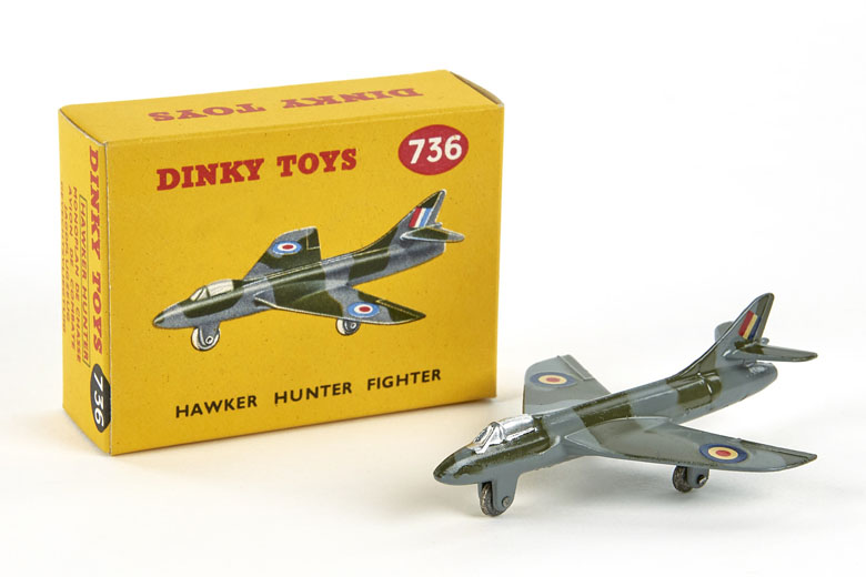 Dinky Toys 736 Hawker Hunter Fighter