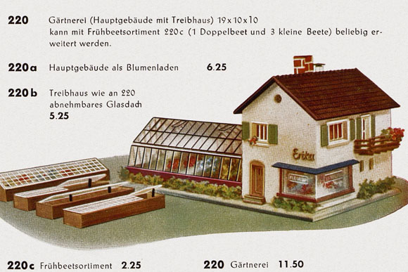 Faller Fertigmodell Nr. 220a Blumenladen