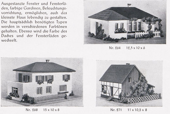 Faller Fertigmodell Nr. 268 Villa mit seitlicher Veranda 